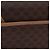 Céline Borsa a tracolla CELINE Macadam PVC Marrone Tono Oro Auth mr3037A - vista 4