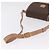 Céline Borsa a tracolla CELINE Macadam PVC Marrone Tono Oro Auth mr3037A - vista 8