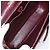 Edge Céline Borsa a tracolla CELINE in pelle Bordeaux Gold Auth ep15984 D'oro Bordò - vista 10