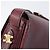 Edge Céline Borsa a tracolla CELINE in pelle Bordeaux Gold Auth ep15984 D'oro Bordò - vista 18