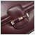 Edge Céline Borsa a tracolla CELINE in pelle Bordeaux Gold Auth ep15984 D'oro Bordò - vista 20