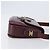 Edge Céline Borsa a tracolla CELINE in pelle Bordeaux Gold Auth ep15984 D'oro Bordò - vista 3