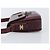 Edge Céline Borsa a tracolla CELINE in pelle Bordeaux Gold Auth ep15984 D'oro Bordò - vista 4