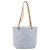 FENDI Zucchino Canvas Tote Bag Hellblau Silber 8BH079 Auth bs37243 - Ansicht 13