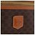 Céline Necessaire per cosmetici CELINE Macadam Vanity PVC Brown Gold Tone Auth ki6895M Marrone - vista 18
