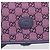 Borsa a tracolla per bambini GUCCI GG Canvas Rosa Argento Auth mr2971A - vista 18