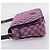 Borsa a tracolla per bambini GUCCI GG Canvas Rosa Argento Auth mr2971A - vista 3