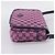 Borsa a tracolla per bambini GUCCI GG Canvas Rosa Argento Auth mr2971A - vista 4