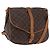 Borsa a tracolla LOUIS VUITTON Monogram Saumur 35 M42254 LV Auth ka6403 Monogramma