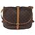 Borsa a tracolla LOUIS VUITTON Monogram Saumur 35 M42254 LV Auth ka6403 Monogramma - vista 2