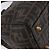 Borsa a mano FENDI Zucca Canvas PVC Nero Marrone Auth ka6311 - vista 15