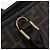 Borsa a mano FENDI Zucca Canvas PVC Nero Marrone Auth ka6311 - vista 9