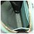 Christian Dior Cannage Chain Shoulder Phone Pouch Lamb Skin 2way Auth 203691V D'oro Verde - vista 10