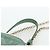 Christian Dior Cannage Chain Shoulder Phone Pouch Lamb Skin 2way Auth 203691V D'oro Verde - vista 14
