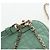Christian Dior Cannage Chain Shoulder Phone Pouch Lamb Skin 2way Auth 203691V D'oro Verde - vista 21