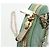 Christian Dior Cannage Chain Shoulder Phone Pouch Lamb Skin 2way Auth 203691V D'oro Verde - vista 9