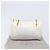 Borsa a Tracolla con Catena Christian Dior Pelle Bianca Tono Oro Auth bs37056A Bianco - vista 12