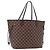 Borsa Tote LOUIS VUITTON Damier Ebene Neverfull MM N51105 LV Auth 200534A