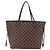 Borsa Tote LOUIS VUITTON Damier Ebene Neverfull MM N51105 LV Auth 200534A - vista 2