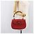 Borsa a Mano GUCCI Bamboo Pelle Rossa Oro 000 1227 0633 Auth ep16228A Rosso D'oro - vista 27