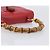 Borsa a Mano GUCCI Bamboo Pelle Rossa Oro 000 1227 0633 Auth ep16228A Rosso D'oro - vista 7