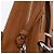 Bolsa Tote Coach em Couro Marrom Prata Auth 204986A - vista 10