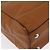 Bolsa Tote Coach em Couro Marrom Prata Auth 204986A - vista 16