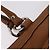 Bolsa Tote Coach em Couro Marrom Prata Auth 204986A - vista 8