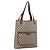Borsa Tote GUCCI GG Supreme Web Sherry Line Beige Gold 39 02003 Auth ep15903