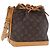 LOUIS VUITTON Borsa a tracolla Monogram Noe BB M40817 LV Auth 204850SAV Monogramma