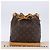 LOUIS VUITTON Borsa a tracolla Monogram Noe BB M40817 LV Auth 204850SAV Monogramma - vista 12