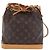 LOUIS VUITTON Borsa a tracolla Monogram Noe BB M40817 LV Auth 204850SAV Monogramma - vista 13