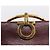 Borsa Salvatore Ferragamo Gancini in pelle Bordeaux Gold Auth 206353A - vista 10
