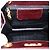 Borsa Salvatore Ferragamo Gancini in pelle Bordeaux Gold Auth 206353A - vista 11