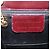 Borsa Salvatore Ferragamo Gancini in pelle Bordeaux Gold Auth 206353A - vista 12