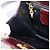 Borsa Salvatore Ferragamo Gancini in pelle Bordeaux Gold Auth 206353A - vista 19