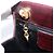 Borsa Salvatore Ferragamo Gancini in pelle Bordeaux Gold Auth 206353A - vista 20