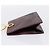 Borsa Salvatore Ferragamo Gancini in pelle Bordeaux Gold Auth 206353A - vista 3