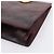 Borsa Salvatore Ferragamo Gancini in pelle Bordeaux Gold Auth 206353A - vista 9