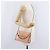 Stella Mc Cartney Borsa Stella McCartney Falabella Chain Bag Polyester Orange Silver 364519 Auth 206228 Argento Arancione - vista 26