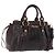 Borsa a Mano Miu Miu Vitellolux 2way Marrone Scuro Oro Auth 202590V D'oro