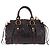 Borsa a Mano Miu Miu Vitellolux 2way Marrone Scuro Oro Auth 202590V D'oro - vista 2
