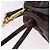 Borsa a Mano Miu Miu Vitellolux 2way Marrone Scuro Oro Auth 202590V D'oro - vista 20