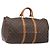 LOUIS VUITTON Monogram Keepall 55 Boston Bag M41424 LV Auth 202683A Monograma