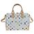 LOUIS VUITTON Monogram Multicolor Speedy Bandouliere 25 M45948 Auth 202510SM Bianco - vista 2