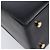 Borsa Salvatore Ferragamo Gancini in pelle 2way Nero Oro Auth ka6377 D'oro - vista 18