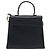 Borsa Salvatore Ferragamo Gancini in pelle 2way Nero Oro Auth ka6377 D'oro - vista 2