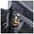 Borsa Salvatore Ferragamo Gancini in pelle 2way Nero Oro Auth ka6377 D'oro - vista 28