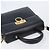 Borsa Salvatore Ferragamo Gancini in pelle 2way Nero Oro Auth ka6377 D'oro - vista 6