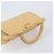 Borsa Christian Dior in pelle beige e oro autentica ep15958 D'oro - vista 6